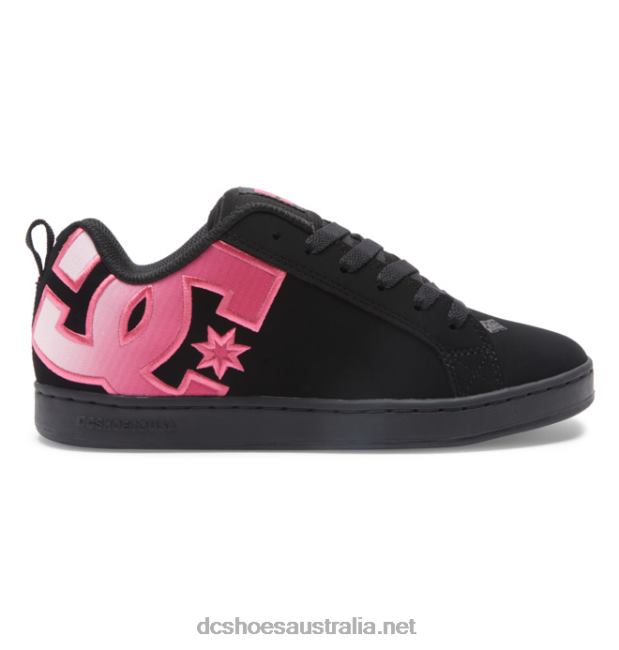 Women's Court Graffik ShoesDC Shoes Black Gradient T40LZ441