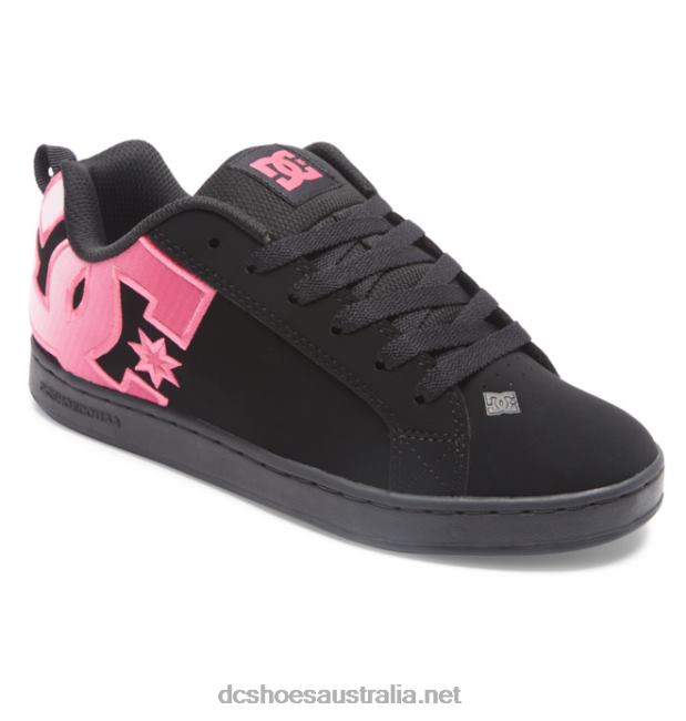 Women's Court Graffik ShoesDC Shoes Black Gradient T40LZ441