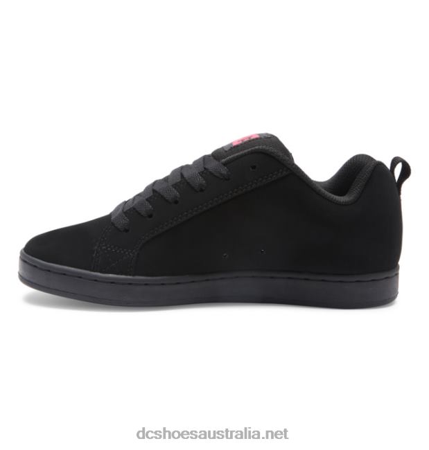 Women's Court Graffik ShoesDC Shoes Black Gradient T40LZ441
