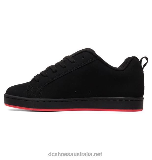 Women's Court Graffik ShoesDC Shoes Black/Hot Pink T40LZ439