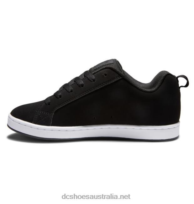 Women's Court Graffik ShoesDC Shoes Black/White/Black Print T40LZ445