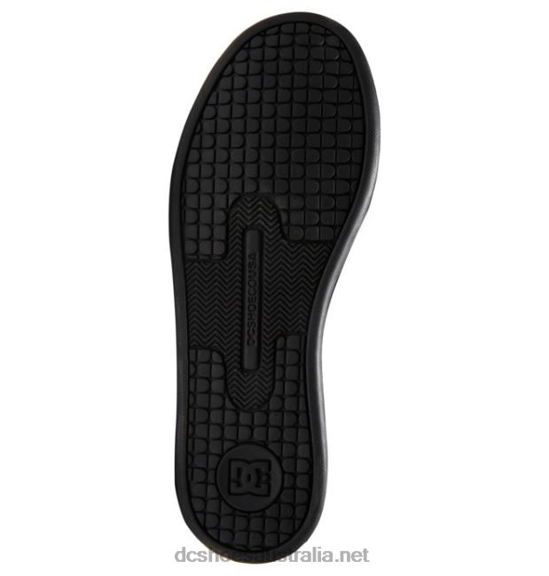 Women's Court Graffik ShoesDC Shoes Black/White/Black Print T40LZ445