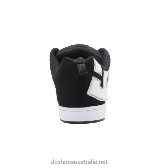 Women's Court Graffik ShoesDC Shoes Black/White Stencil T40LZ438