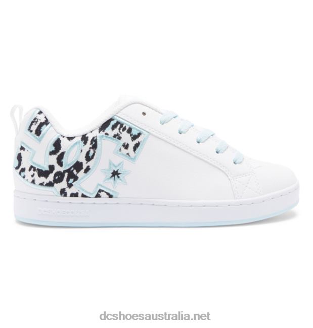 Women's Court Graffik ShoesDC Shoes Cheetah Print T40LZ450