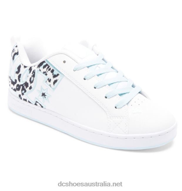 Women's Court Graffik ShoesDC Shoes Cheetah Print T40LZ450