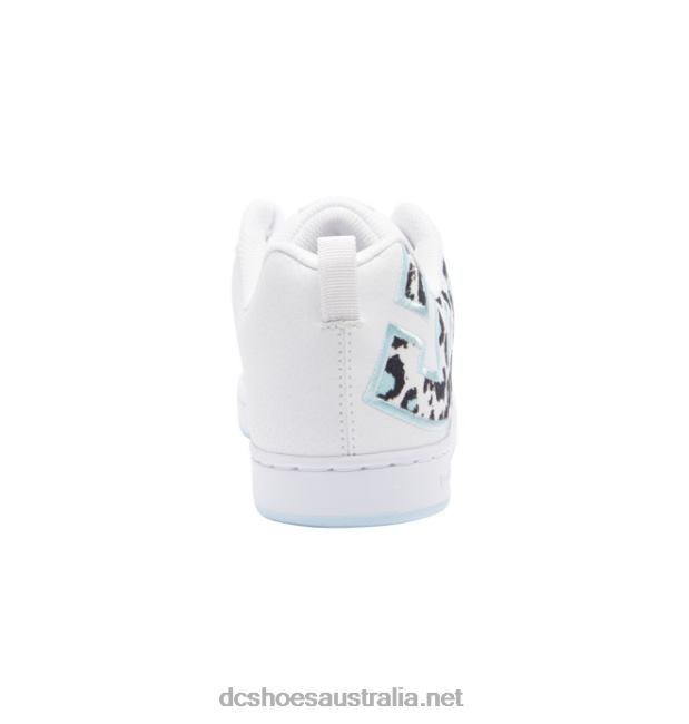Women's Court Graffik ShoesDC Shoes Cheetah Print T40LZ450