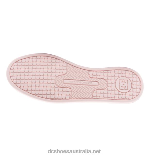 Women's Court Graffik ShoesDC Shoes Peach Parfait T40LZ451