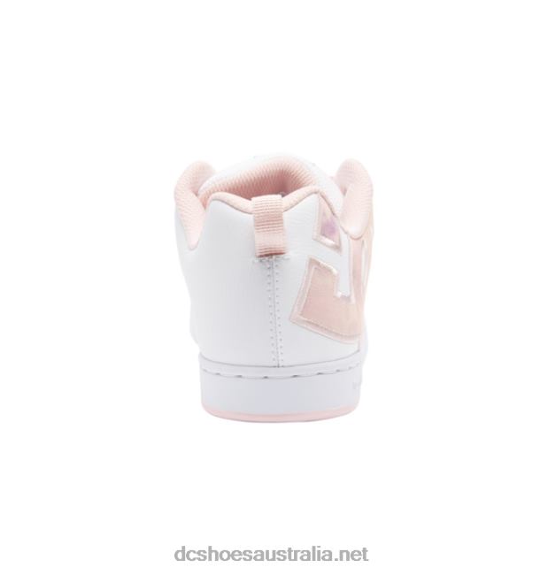 Women's Court Graffik ShoesDC Shoes Peach Parfait T40LZ451