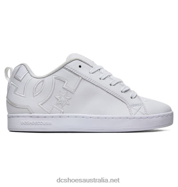 Women's Court Graffik ShoesDC Shoes White T40LZ442
