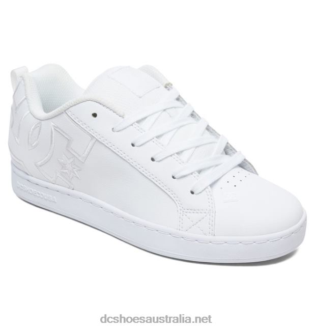 Women's Court Graffik ShoesDC Shoes White T40LZ442