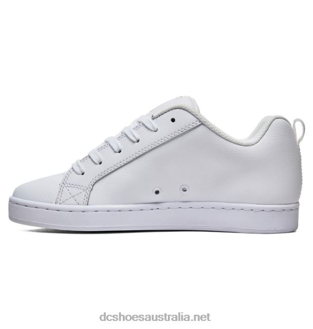 Women's Court Graffik ShoesDC Shoes White T40LZ442